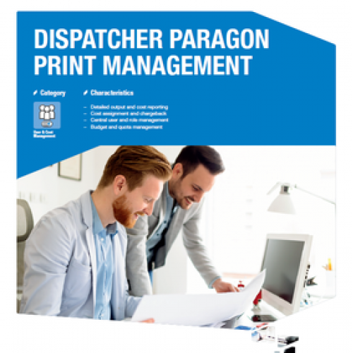 Konica Minolta DISPATCHER PARAGON - GÜVENLİ YAZDIRMA SİSTEMİ